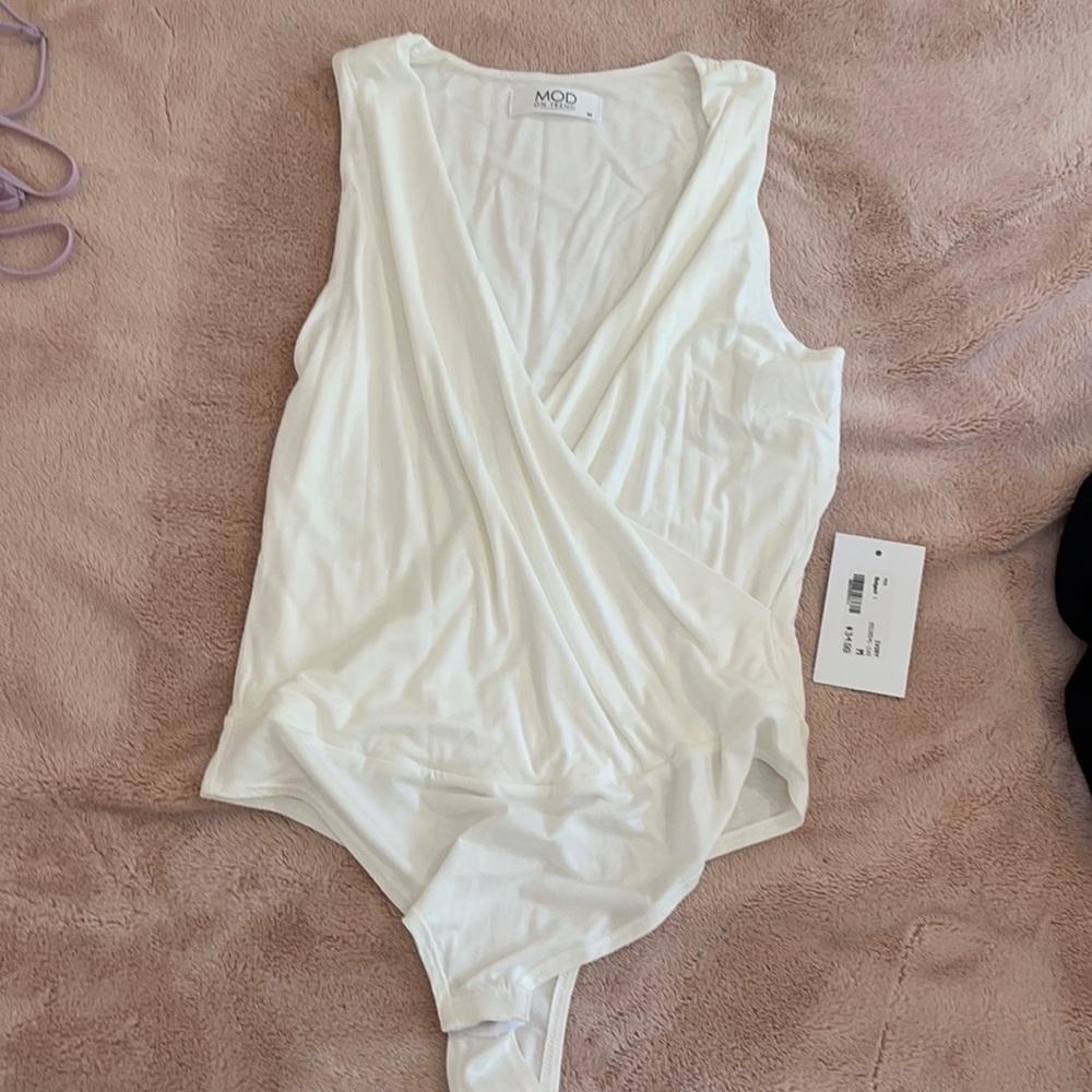 white bodysuit